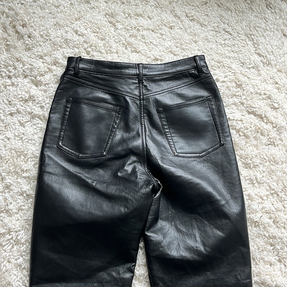 Aritzia Wilfred Leather Pants - Picture 7 of 9